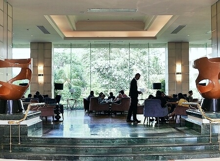 スリランカ　シナモングランドコロンボ　ホテル　Cinnamon Grand Colombo　ティーラウンジ