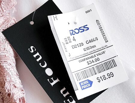 グアム　ロス・ドレス・フォー・レス　Ross Dress for Less　ロスドレスフォーレス　マイクロネシアモール　レースワンピース　戦利品