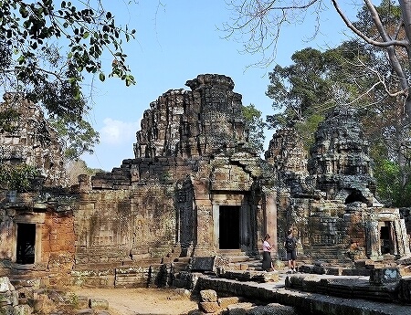 バンテアイ・クデイ　カンボジア　遺跡