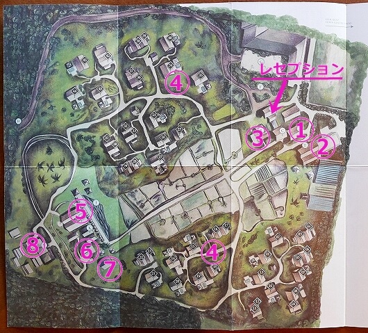 シェムリアップ　プーム バイタン リゾート Phum Baitang Resort　ホテル　田園　宿泊記　地図　マップ