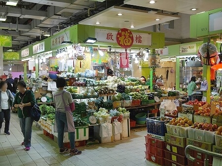 香港　交加街　湾仔マーケット　ワンチャイマーケット　湾仔街市