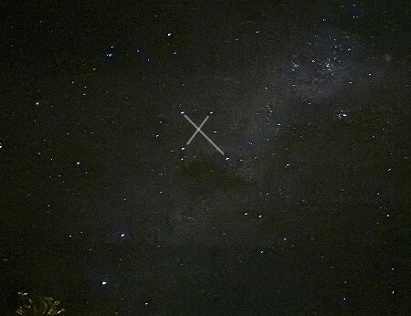 パラディ・ド・ウベア宿泊記　ウベア島で見た南十字星