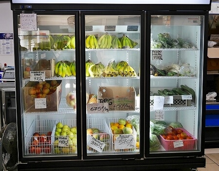 ニューカレドニアのヌメアのスーパーMAILAN（マイラン）の野菜とフルーツ