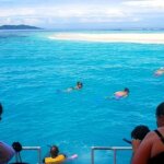 フィジーの「Cruisin Fiji」のツアーで行くマナ島近くのサンドバンク（砂州）