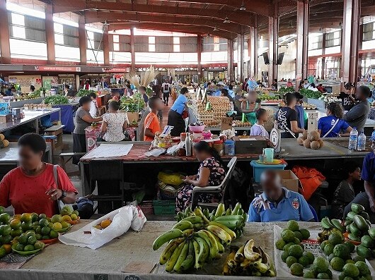 フィジーのラウトカマーケット（Lautoka Market）