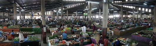 フィジーのラウトカマーケット（Lautoka Market）