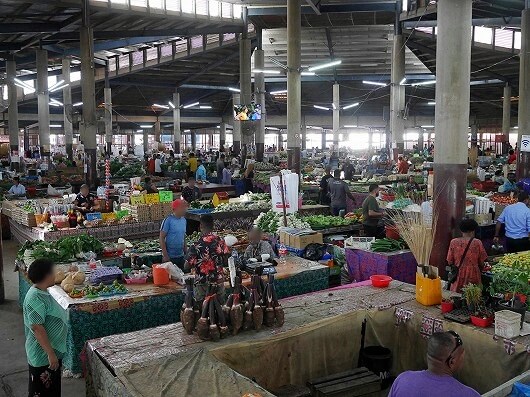 フィジーのラウトカマーケット（Lautoka Market）