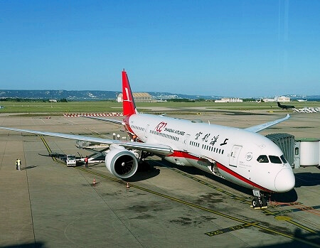 中国東方航空MU8585便/上海航空FM871便搭乗記（機材）
