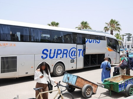 モロッコの長距離バス「Supratours」