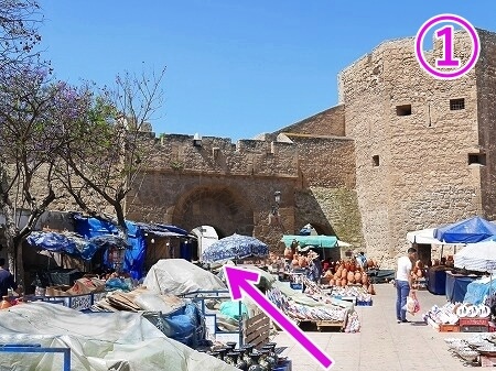 モロッコのサフィのおすすめホテル「リヤド サフィ（Riad Safi - maison historique）」への行き方