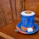 モロッコのエッサウィラのおすすめおしゃれカフェ「Brotherhood Coffee Shop」のスパイスコーヒーラテ