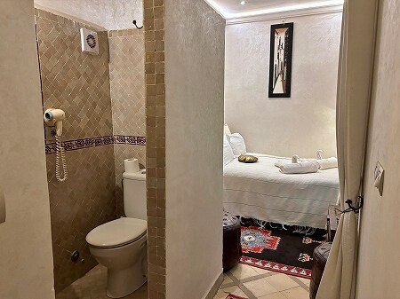 モロッコのマラケシュの「リヤド マラナ」のバジェットルーム（Riad Marana）