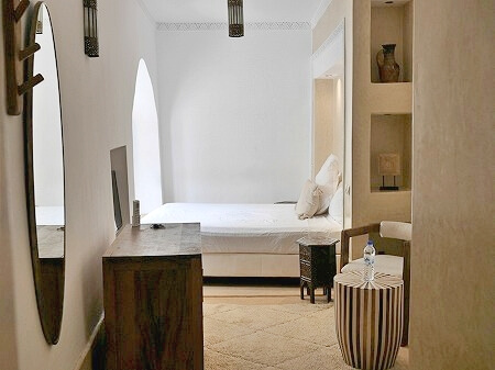 マラケシュのおすすめホテル「リヤドダールテン」の室内