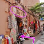 モロッコのマラケシュのフナ広場から「リヤドダールテン」への行き方（Riad Dar Ten）