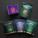 モロッコのマラケシュの「MFF」で買ったお土産、コーヒーと紅茶とクッキー（Marrakech Fine Food）