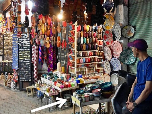 モロッコのマラケシュのおすすめお土産屋さん「Essalhi Abdellatif」