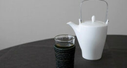 マラケシュお土産購入品③シックな黒いラフィアグラスホルダー付きモロッコグラス♡買えるのは「Essalhi Abdellatif」だけ!?