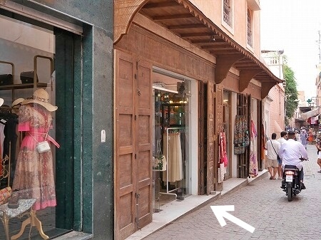 マラケシュのおすすめのお土産屋さん「OWL Marrakech」メディナ店の外観