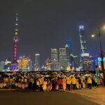 上海トランジットの時に見に行った外灘・浦東の夜景