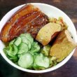 台北　一甲子餐飲　豚角煮丼　焢肉飯　コンローファン