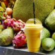 カンボジア　シェムリアップ　Angkor Trade Fruit Shake　フルーツシェイク　フルーツジュース　おすすめ　マンゴーシェイク