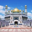ブルネイ「ニューモスク」（ジャミ・アス・ハサナル・ボルキア・モスク）Jame 'Asr Hassanal Bolkiah Mosque　ブログ　旅行記